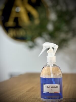 Spray Textile – Cœur de Musc