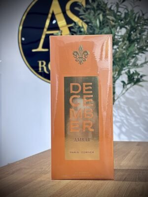 December Ambar Paris Corner – Eau de Parfum Mixte Oriental Vanillé 100ml | Parfumerie à Nîmes